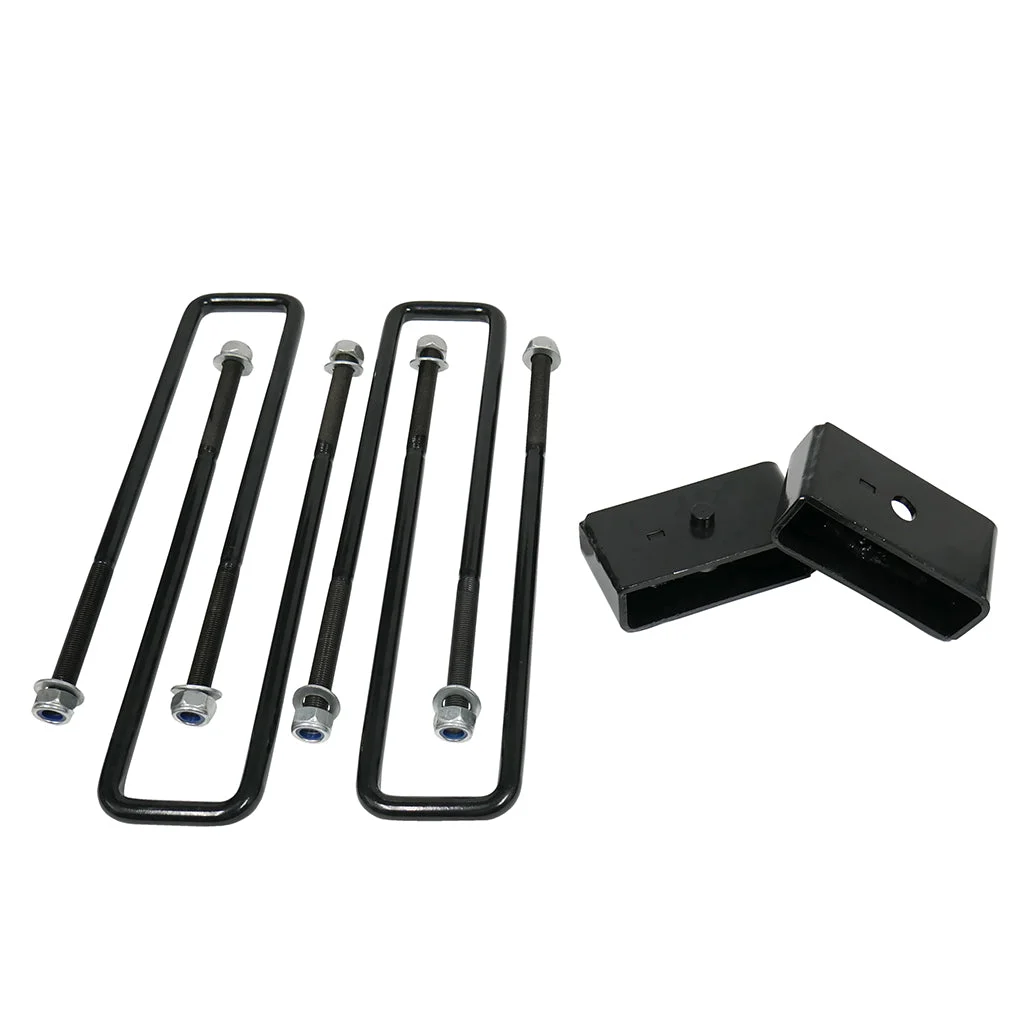 2" Rear Lift Blocks w/ Extended U-Bolts #FO-G30420+FO-G308