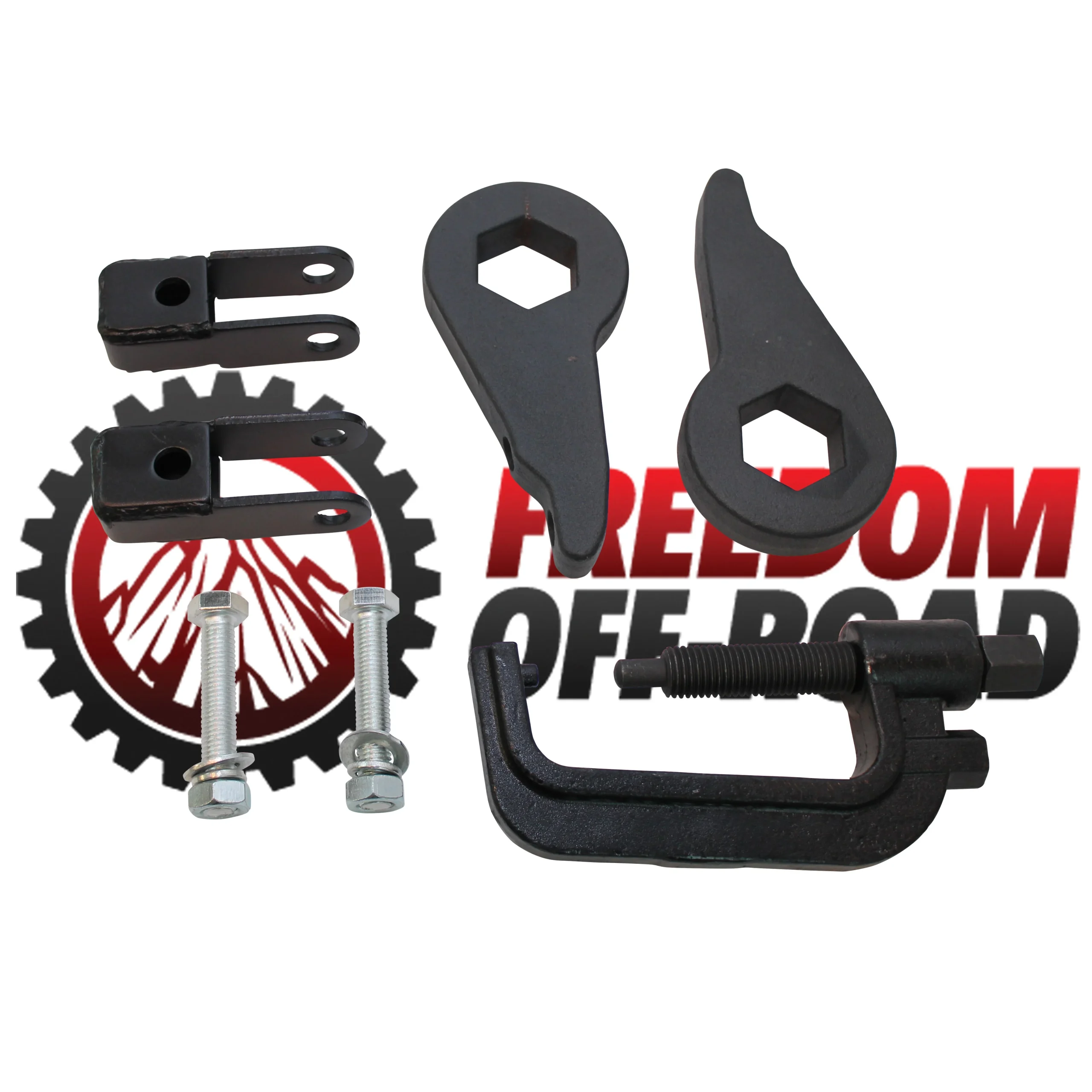 1"-3" Leveling Kit Torsion Keys, Install Tool, Shock Extenders #FO-G101F+FO-G406+FO-UTTOOL