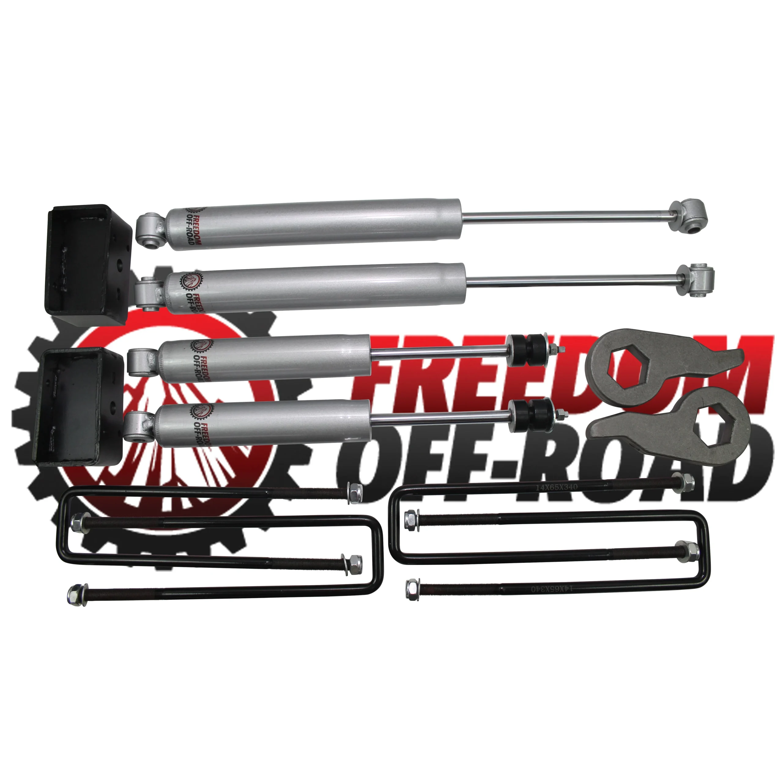 1-3" Leveling Kit w/ Shocks #FO-G502-KIT