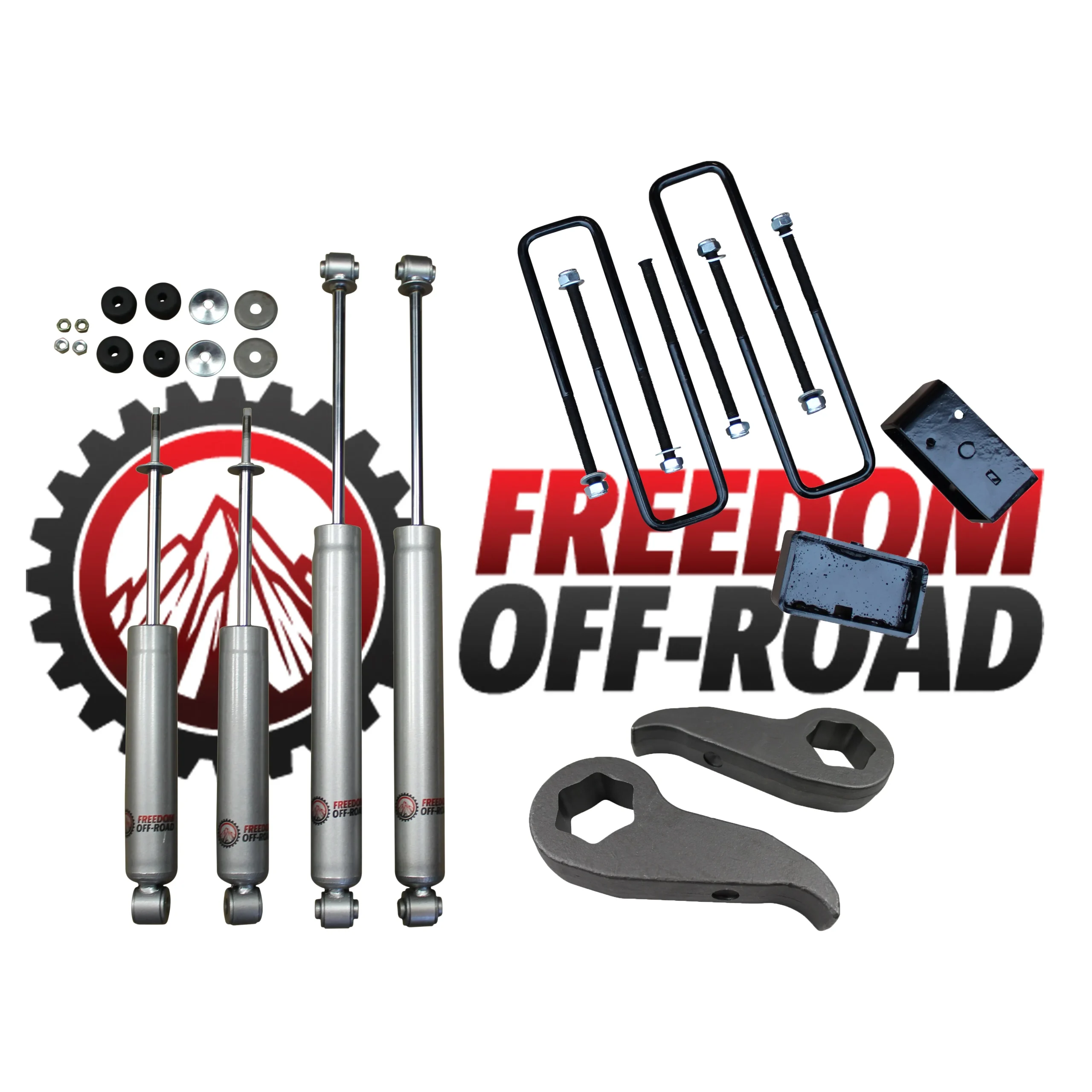 1"-3" Leveling Lift Kit w/ Shocks #FO-G504-KIT