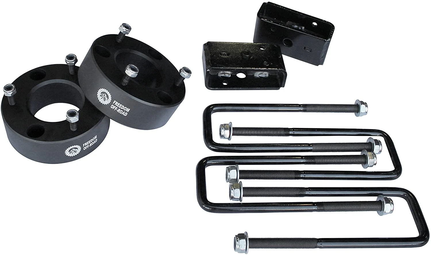 3" Front Strut Spacer / 2" Rear Lift Blocks w/ U Bolts #FO-N601-2AL