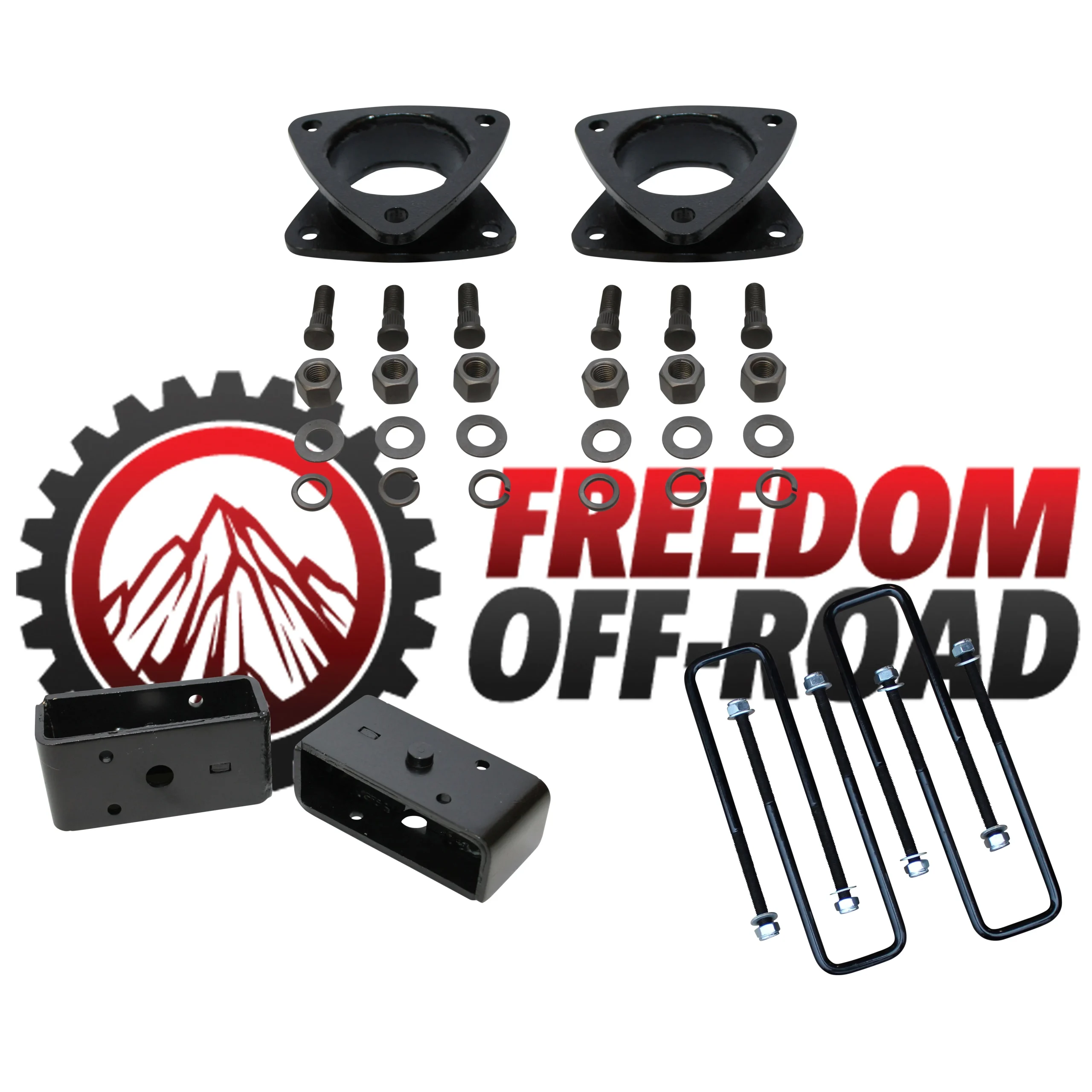 3" Front Strut Spacer / 2" Rear Lift Blocks w/ U Bolts #FO-T602-KIT