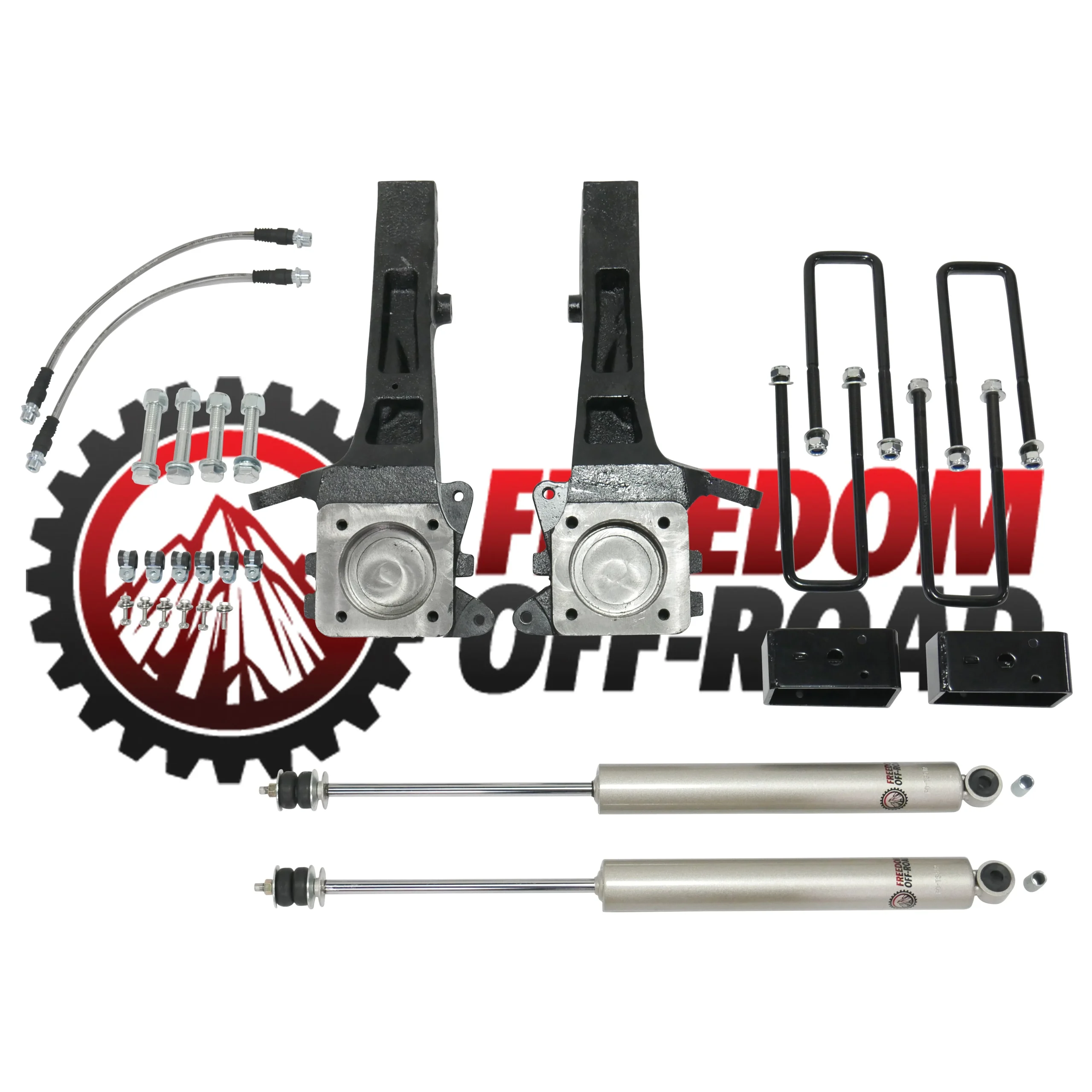 4" Front / 3" Rear Lift Kit w/ Shocks #FO-T701-KIT