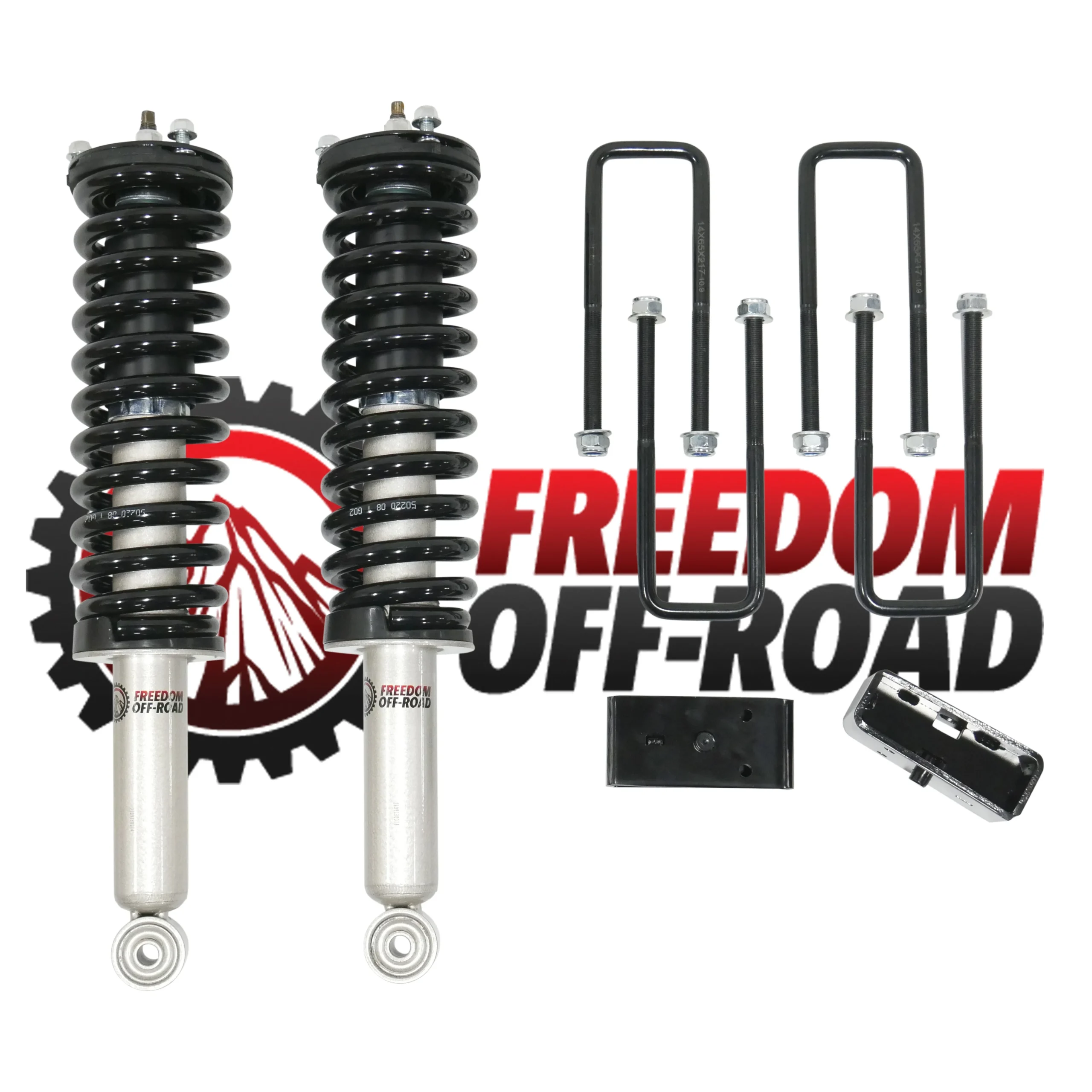 3" Front Lift Quick Strut 2" Rear Blocks w/ U-Bolts #FO-T805-KIT
