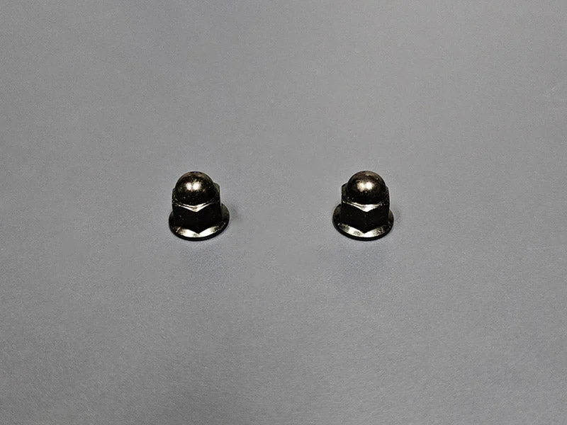 OEM K-Series Coil Pack Cover Acorn Nuts Black 2-piece set