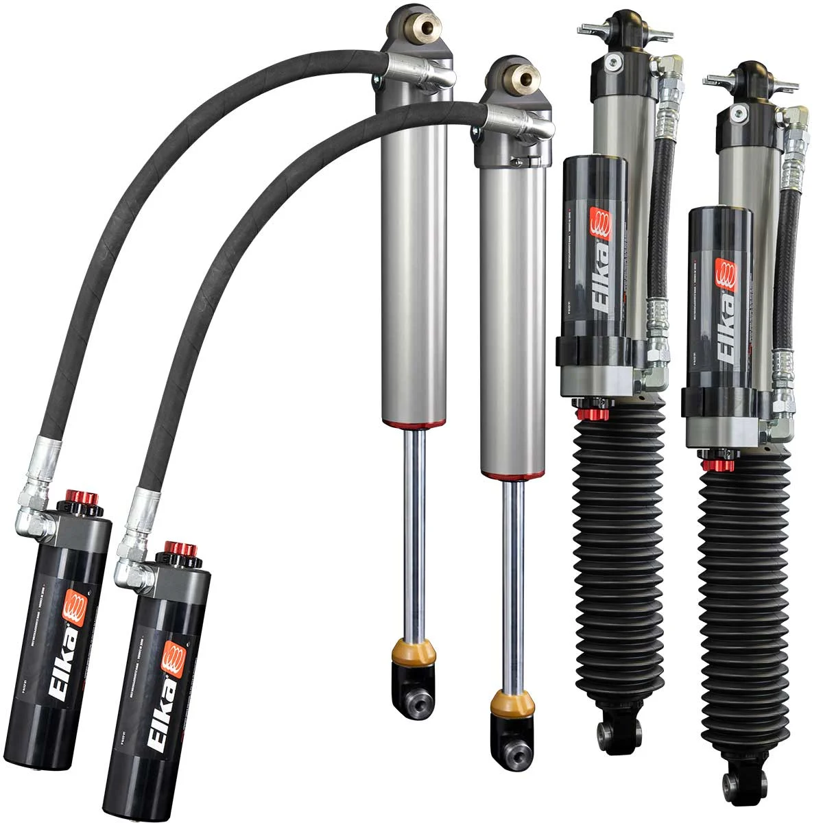 3.0 DC RESERVOIR FRONT & REAR KIT SHOCKS for JEEP GLADIATOR (JT), 2020 to 2022 (JT, 3.5 in. to 4 in. lift)