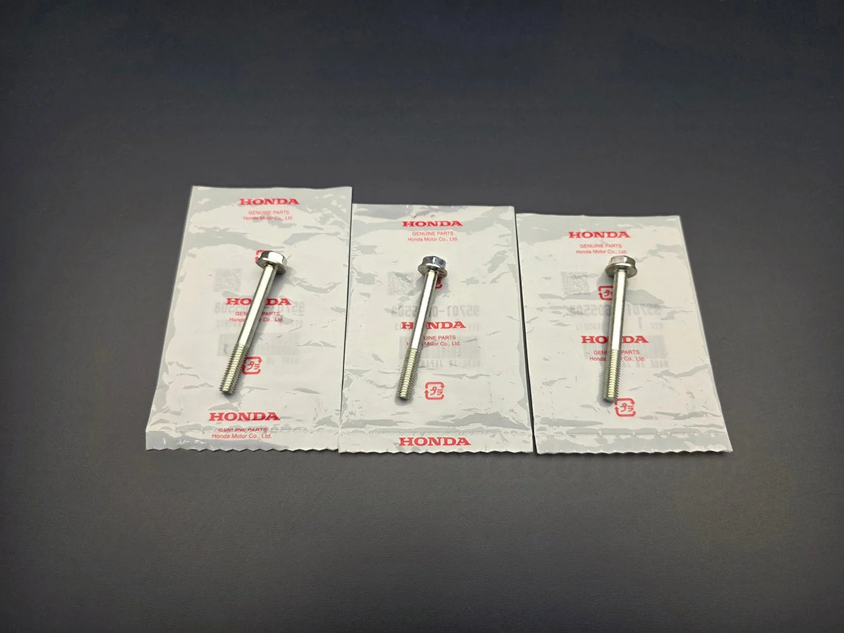 OEM K-Series VTEC Solenoid Bolt Kit 3 piece set (mount to cylinder head) K20 / K24