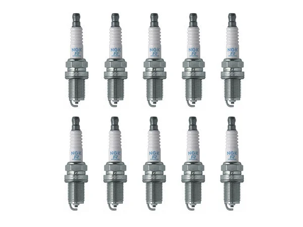 NGK V-Power Spark Plugs (10 Plugs) for 1997-2003 Ram 2500 8.0 One Step Colder