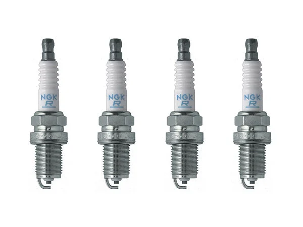 NGK V-Power Spark Plugs (4 plugs) for 1995 Sephia 1.6 VIN 3 One Step Colder