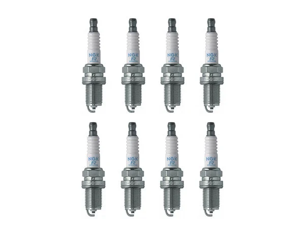NGK V-Power Spark Plugs (8 plugs) for 1998-1999 XJ8 4.0 One Step Colder