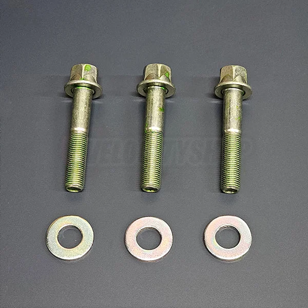 OEM Honda B-Series Front Lower Right Mount Bracket Bolt Kit (Hydraulic Transmission, 3-Piece)