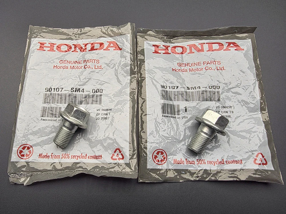 OEM Brake Caliper Bracket Bolts 2 piece set (one side only)