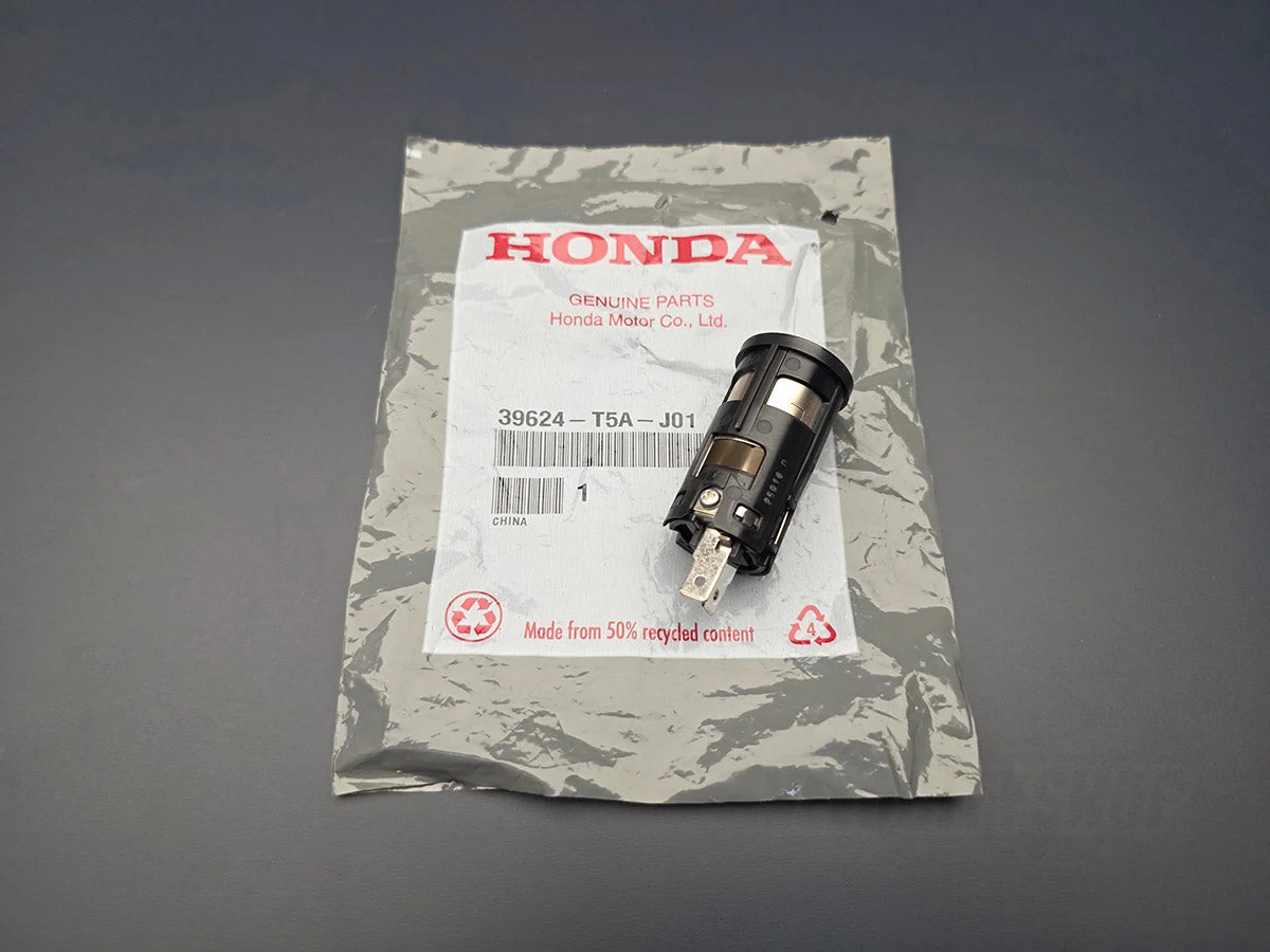 OEM Power Socket Assembly for 9th 10th 11th Gen Accord, 14-24 CR-V, 10th Civic, 18-24 Odyssey, 15-20 Fit