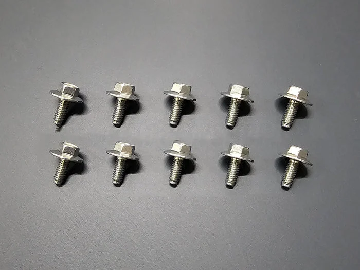 OEM Front Fender Bolts (10 pcs) 02-06 RSX