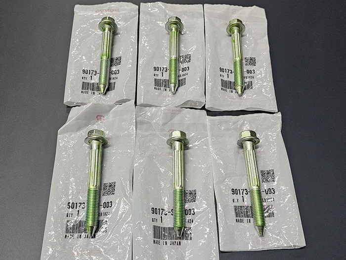 Genuine OEM Honda Rear Lower Control Arm Bolt Kit | 1996-2000 Civic EK | 6-Piece