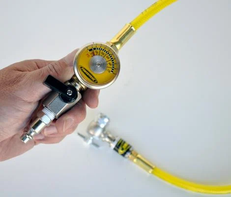 Shock Inflator W/Gauge 500 PSI Power Tank - SIG-5000