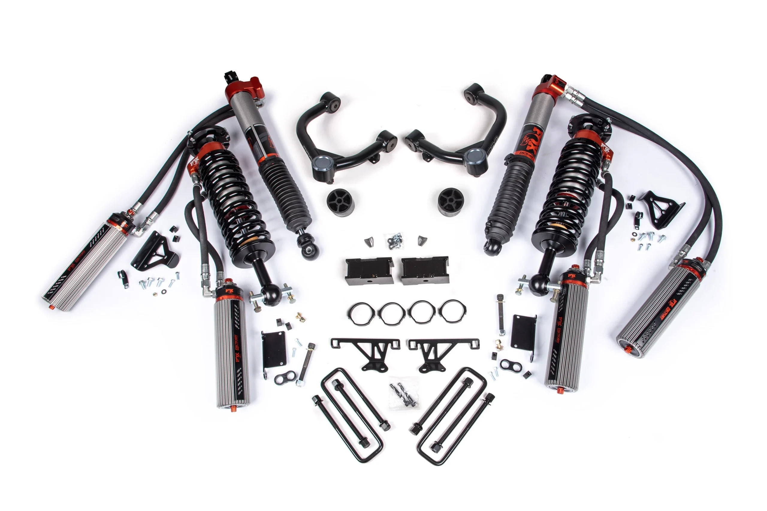 3.5 Inch Lift Kit FOX 3.0 Bypass Factory Race Series Chevy Silverado And GMC Sierra 1500 (19-24)