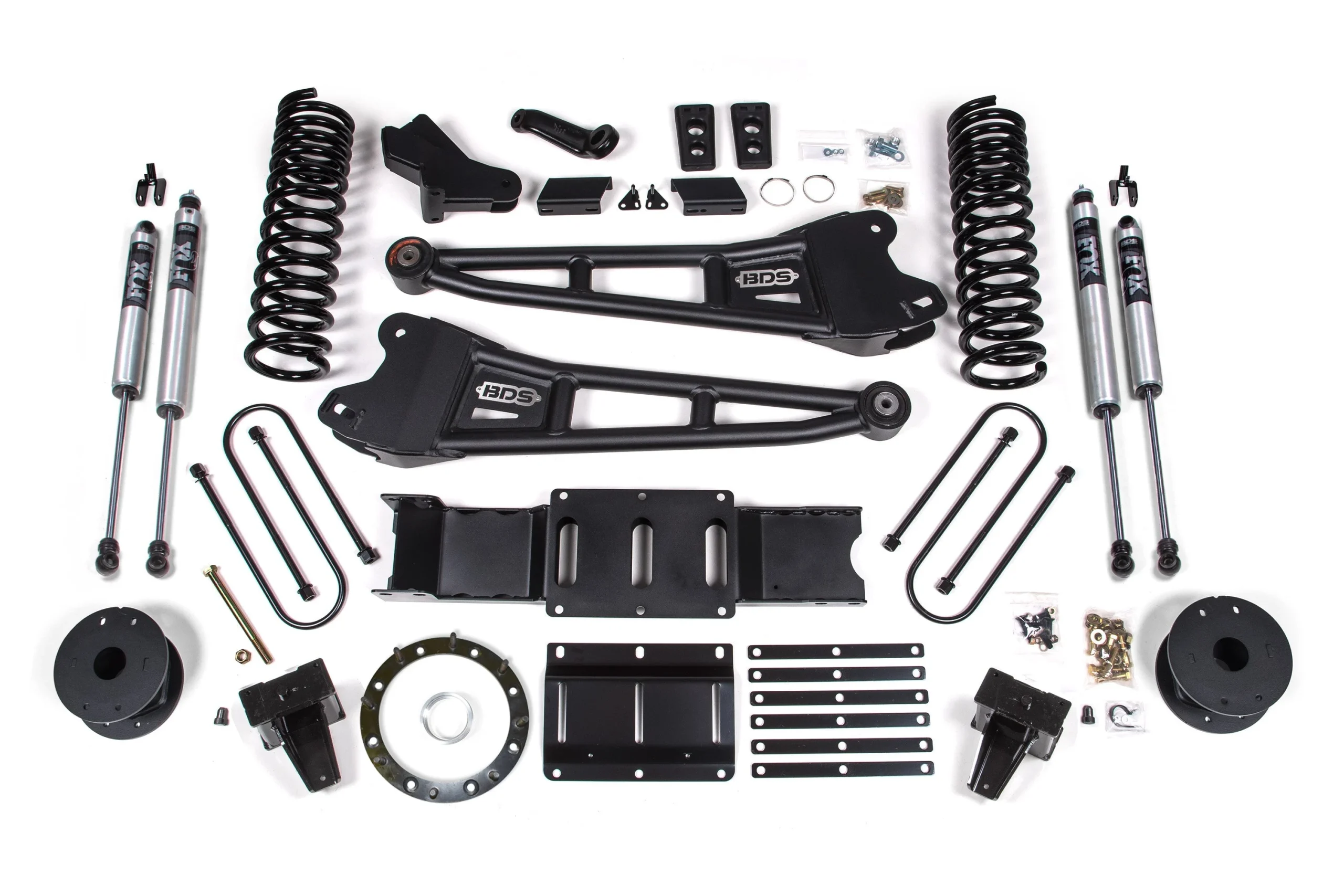 5.5 Inch Lift Kit w/ Radius Arm Ram 3500 w/ Rear Air Ride (19-24) 4WD Gas