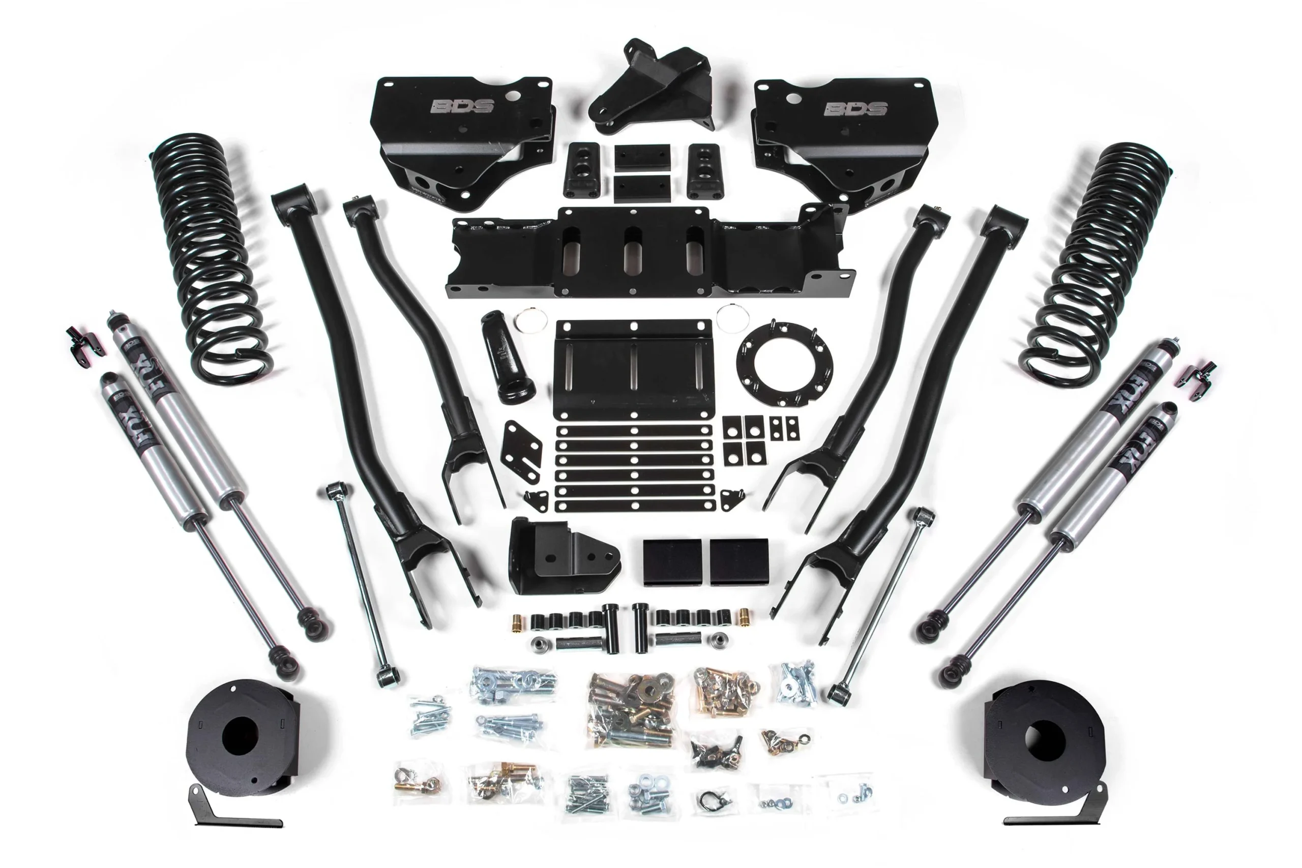 5.5 Inch Lift Kit w/ 4-Link Ram 2500 w/ Rear Air Ride (19-24) 4WD Gas