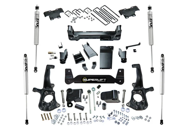 Superlift 11-19 Chevy Silv 2500HD 6in Lift Kit w/ Fox 2.0 Shocks