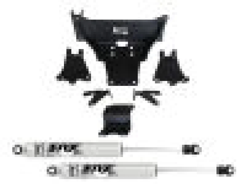 Superlift 2023 Ford F-250/350 Dual Steering Stabilizer Kit with FOX Stabilizers -No lift required