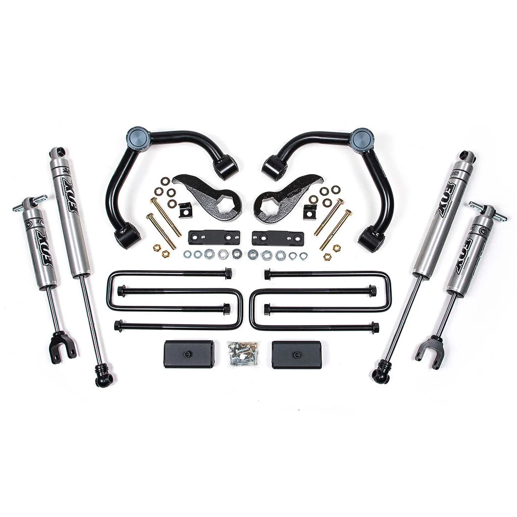 2020-2023 Chevy GMC 1 Ton Truck 4WD 3" UCA Lift Kit (w/ Fox 2.0) - 760FS