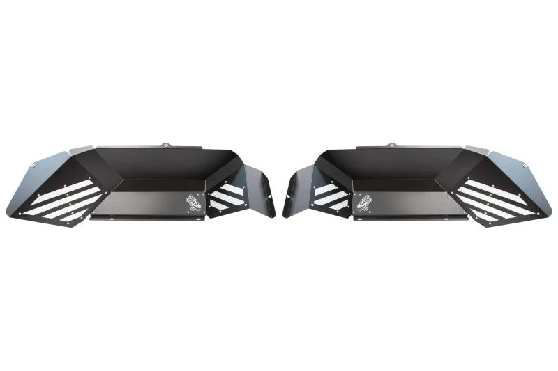 Fishbone Offroad 2020+ JT Gladiator Rear - Black Aluminum Inner Fenders