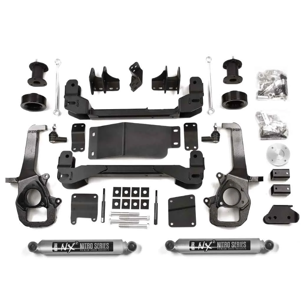 2013-2018 Dodge Ram 1500 Truck 4WD w/o Air Ride 4" Lift Kit - 670H