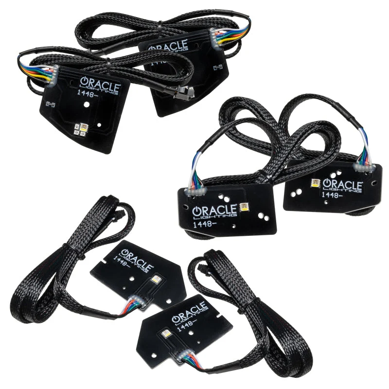 Oracle 19-21 RAM 1500 Projector LED Headlight DRL Kit - ColorSHIFT RGBW+A w/o Controller