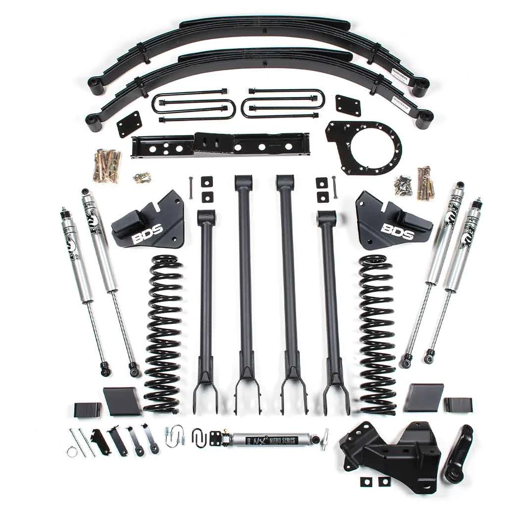 2017-2019 Ford F250-F350 Super Duty 4WD 6" 4-Link Lift Kit | Diesel Only - 1527H