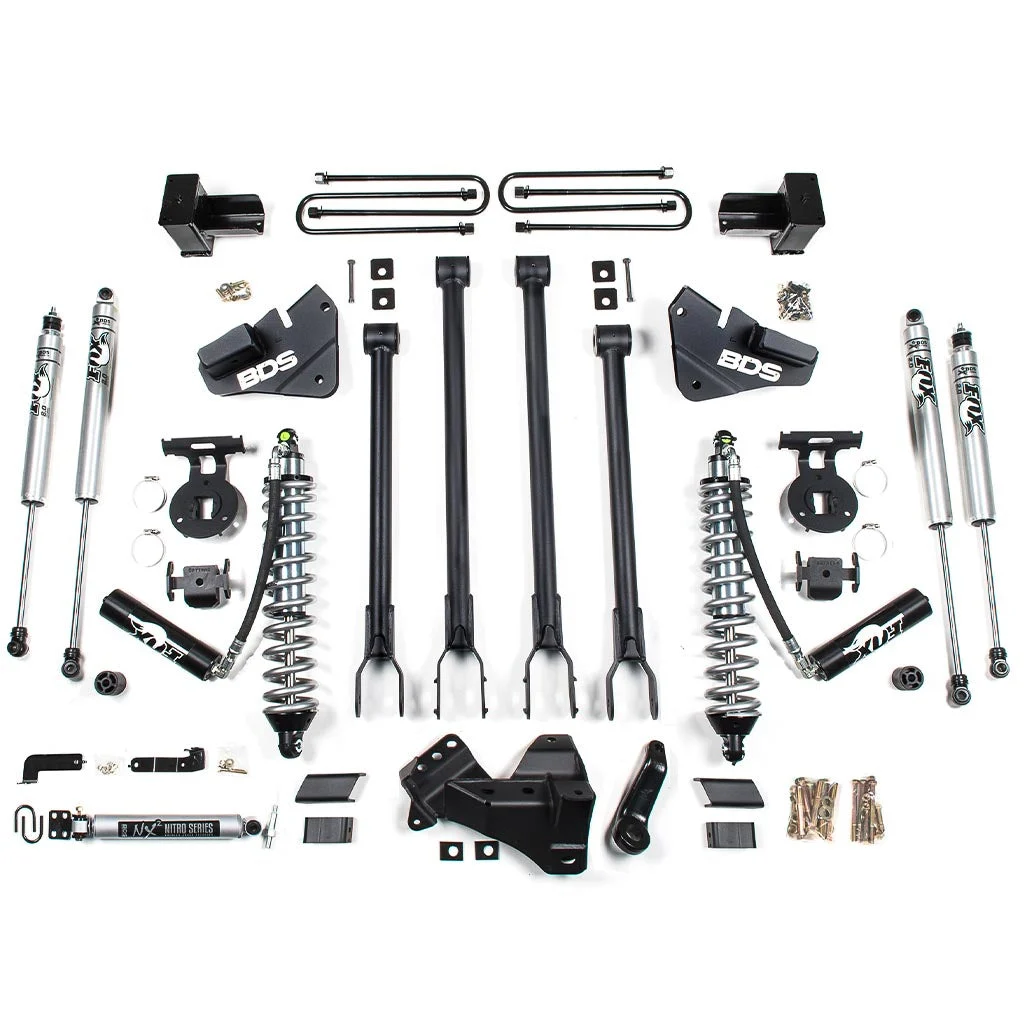 2020-2022 Ford F250-F350 Super Duty 4WD 4" Coil-Over 4-Link Lift Kit | Diesel Only - 1567F