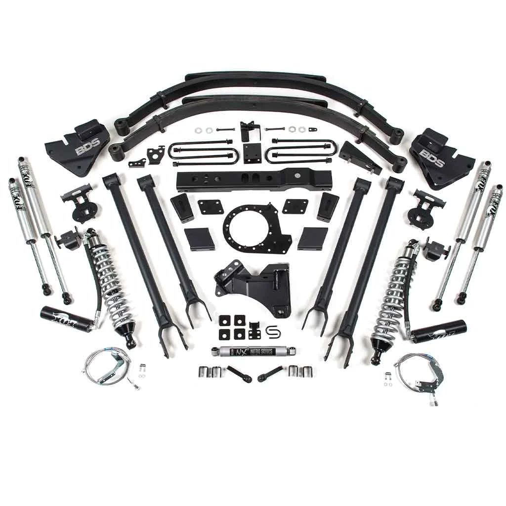 2017-2019 Ford F250-F350 Super Duty 4WD 8" 4-Link Coil-Over Lift Kit Diesel Only - 1541F