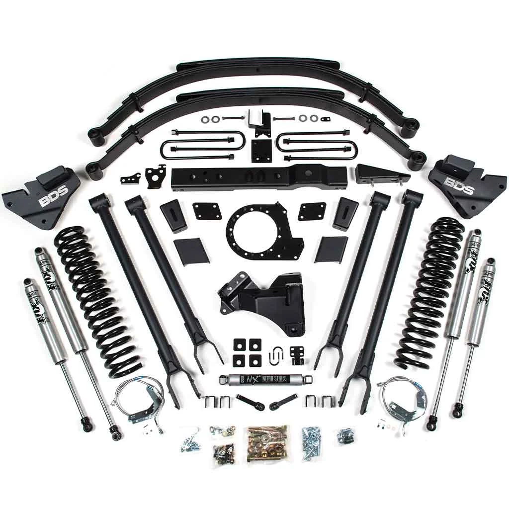 2017-2019 Ford F250-F350 Super Duty 4WD 8" 4-Link Lift Kit | Diesel Only - 1541H