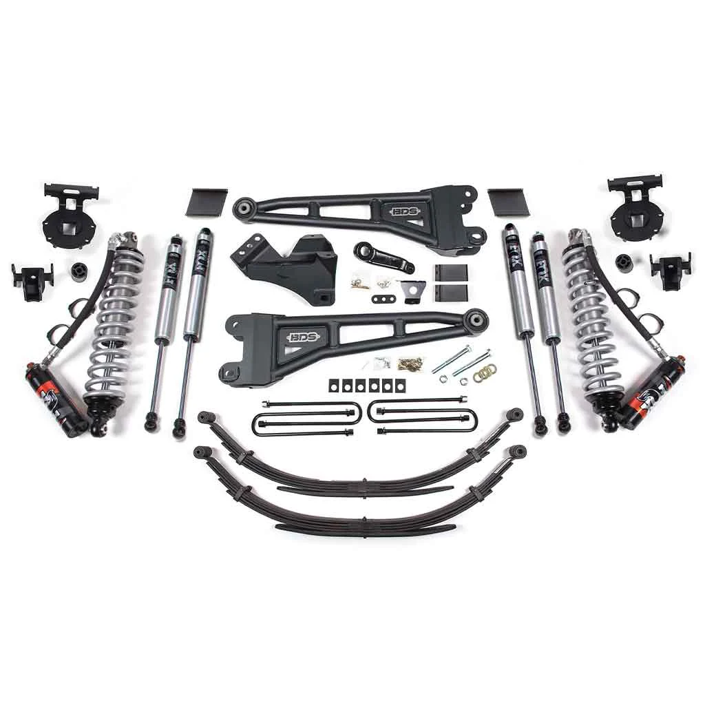 2011-2016 Ford F250-F350 Super Duty 4WD 6" Radius Arm Coilover Performance Elite Lift Kit - 1592FPE