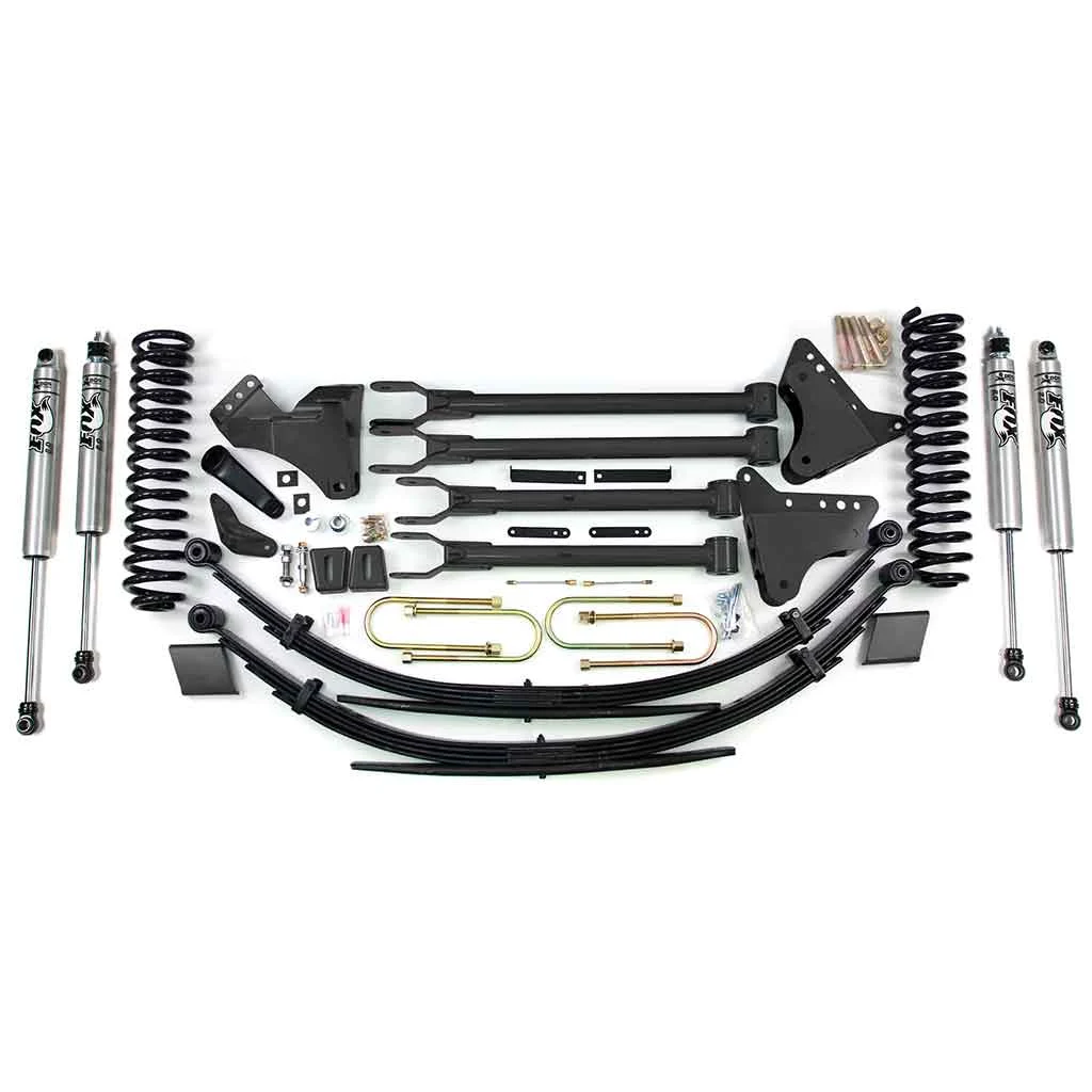 2011-2016 Ford F250-F350 Super Duty 4WD 6" 4-Link Lift Kit - 596H
