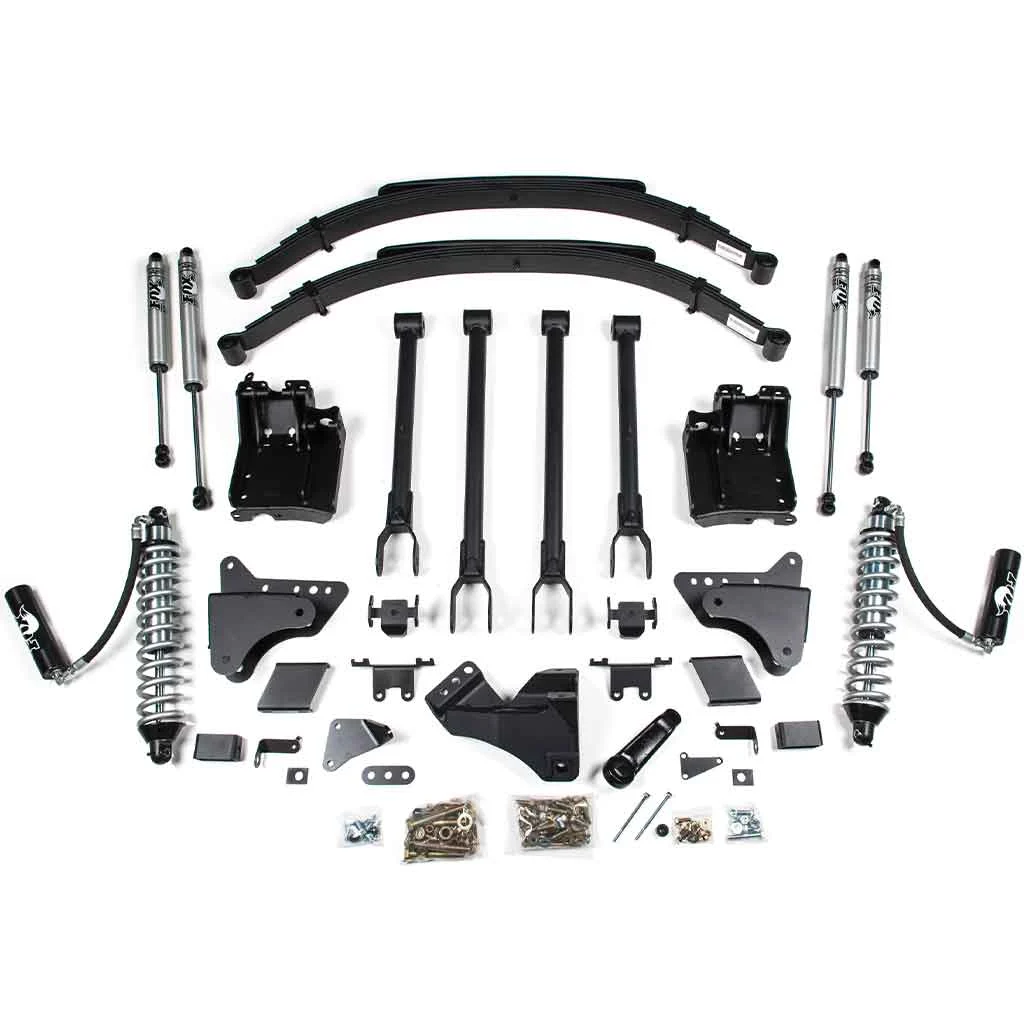 2011-2016 Ford F250-F350 Super Duty 4WD 6" 4-Link Coil-Over Lift Kit - 596F