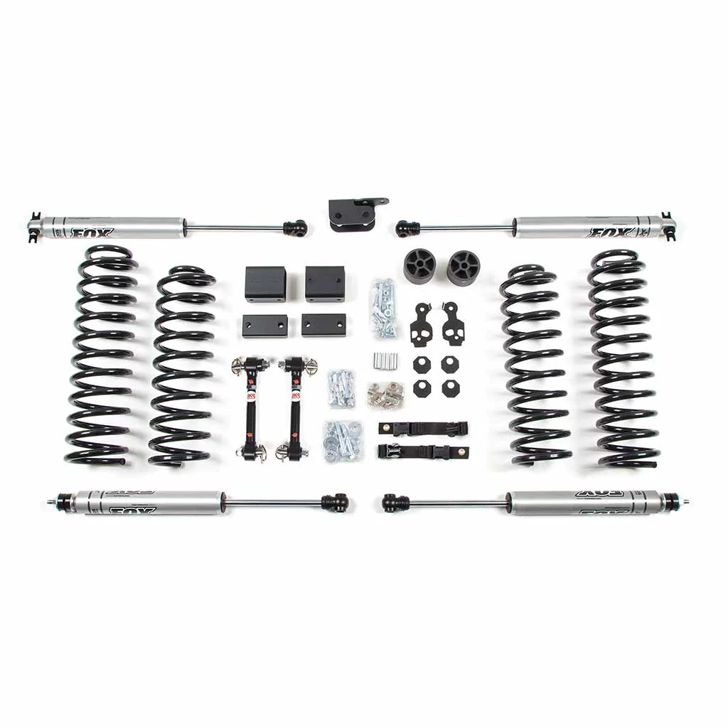 2007-2018 Jeep Wrangler JK 2 Door 3" Lift Kit - 3" Lift Kit - 1423H