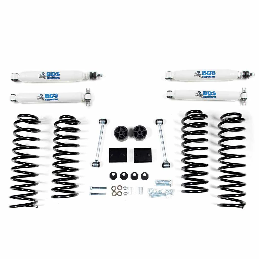 2007-2018 Jeep Wrangler JK 4 Door 2" Coil Spring Lift Kit - 1402H