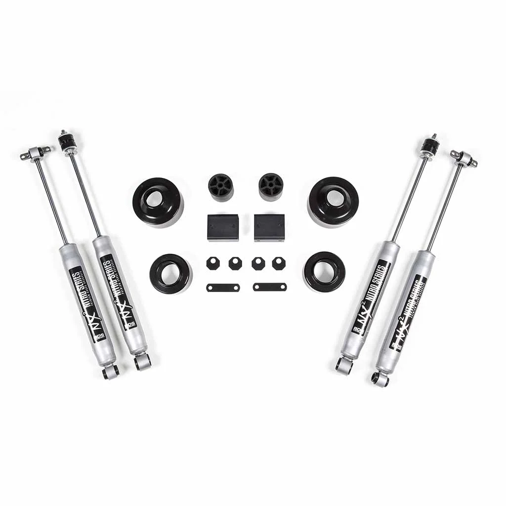 2007-2018 Jeep Wrangler JK 2/4 Door 2" Coil Spacer Kit - 463H