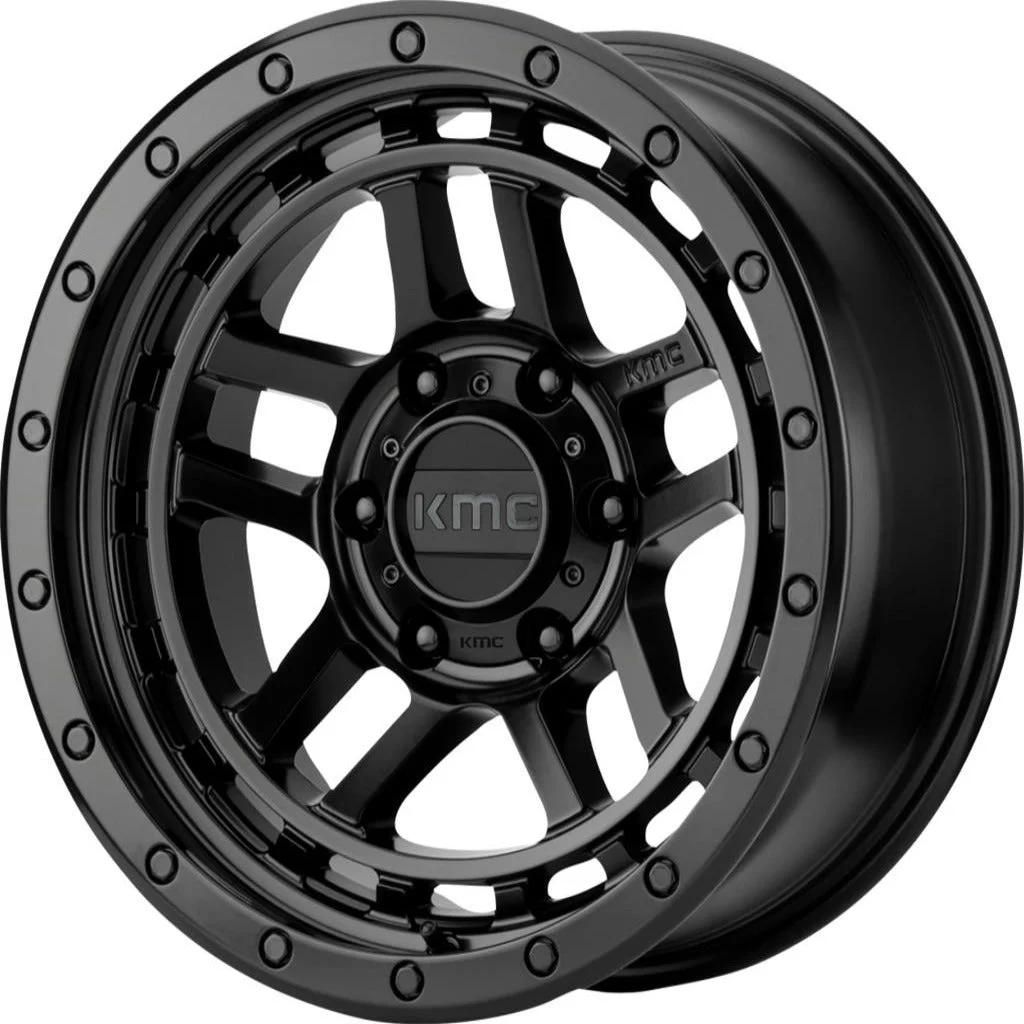 KMC KM540 Recon Satin Black Wheels - KM54088558718