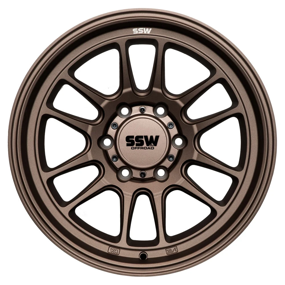 RAPTOR / MATTE BRONZE / 17X9.0 -12