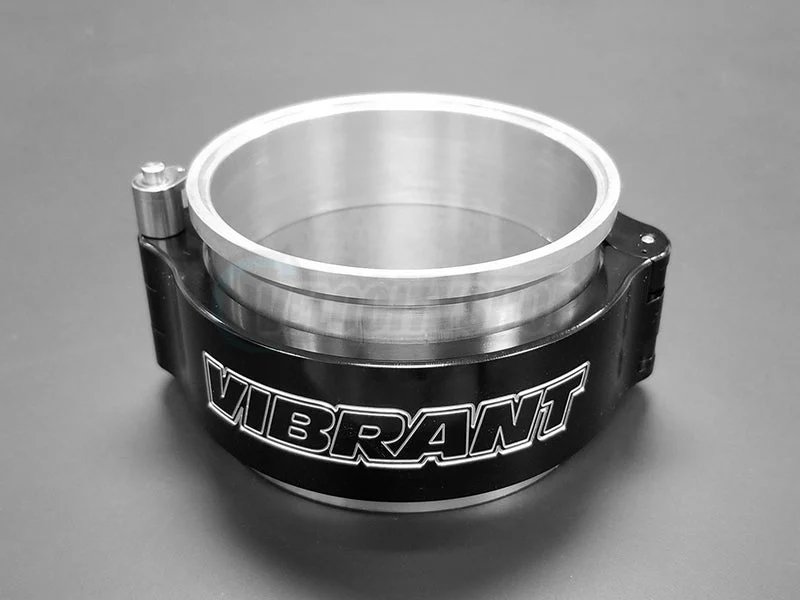 Vibrant HD Clamp System for 3.5 inch O.D. Tubing - Black Clamp