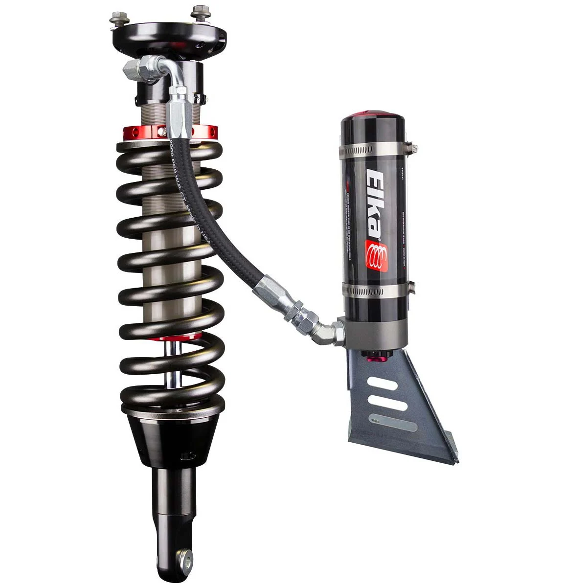 05-23 Tacoma Elka 2.5 DC RESERVOIR FRONT Shocks 2" to 3" W/Adj. 90172