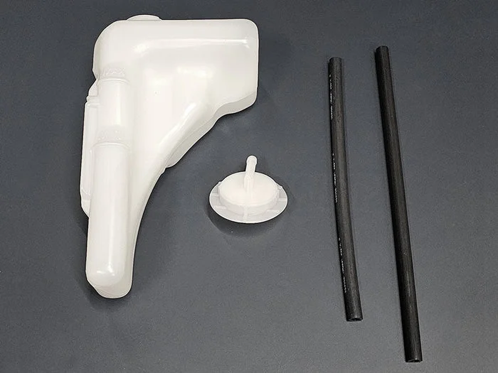 OEM Coolant Reservoir Tank with Cap and Hoses – 1996–2000 Honda Civic